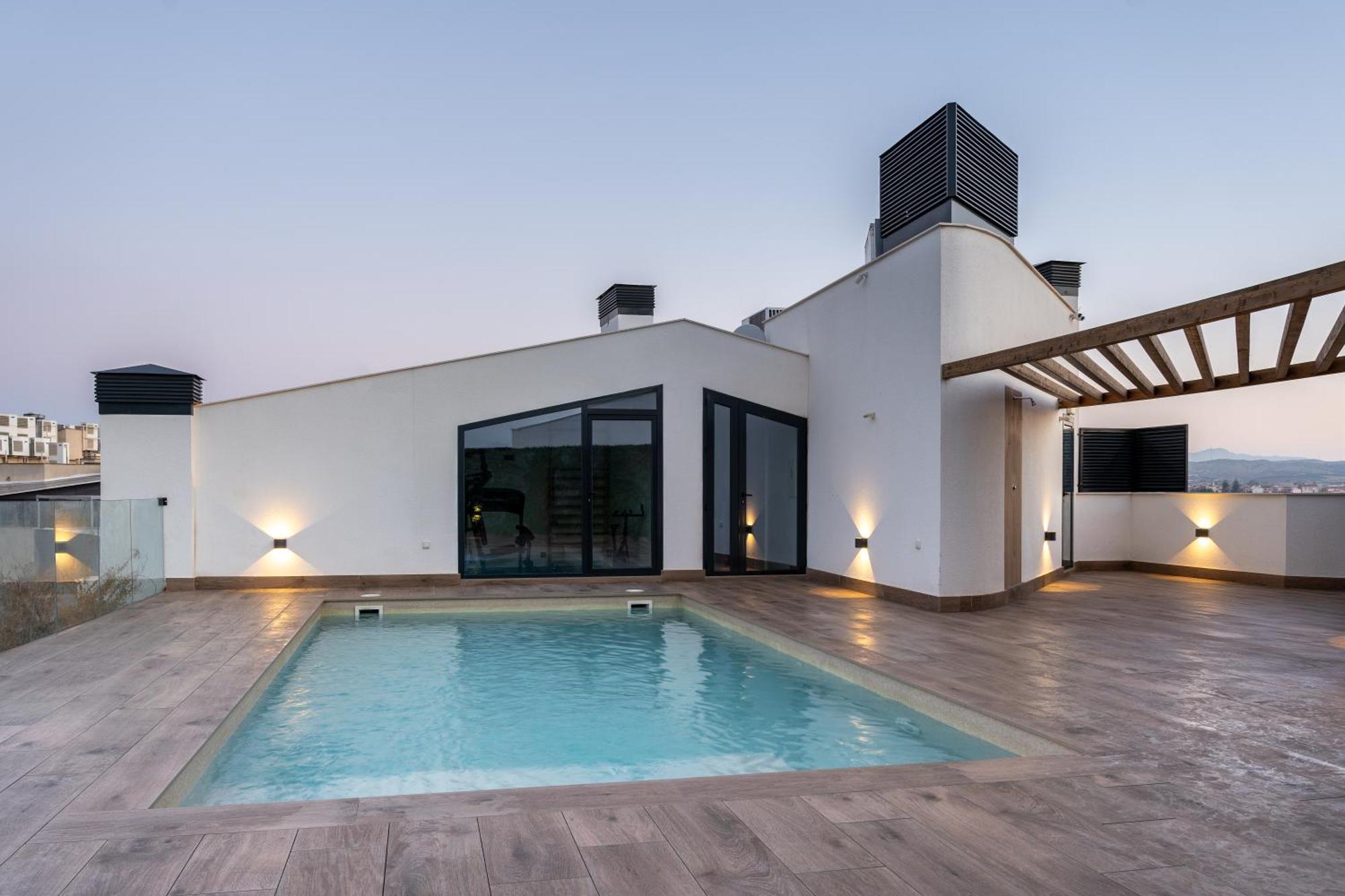 Apartamento De Diseno Con Piscina Y Gimnasio By Elconserje Murcia Esterno foto